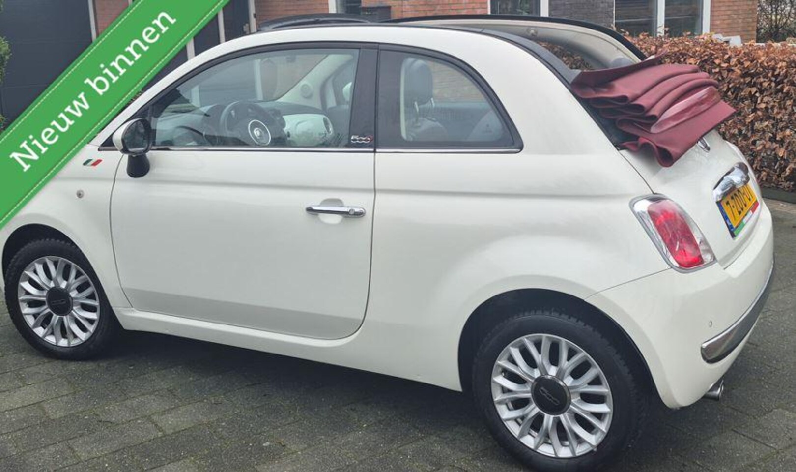 Fiat 500 - 0.9 TwinAir Turbo Lounge | Airco | Bose Audio | - AutoWereld.nl