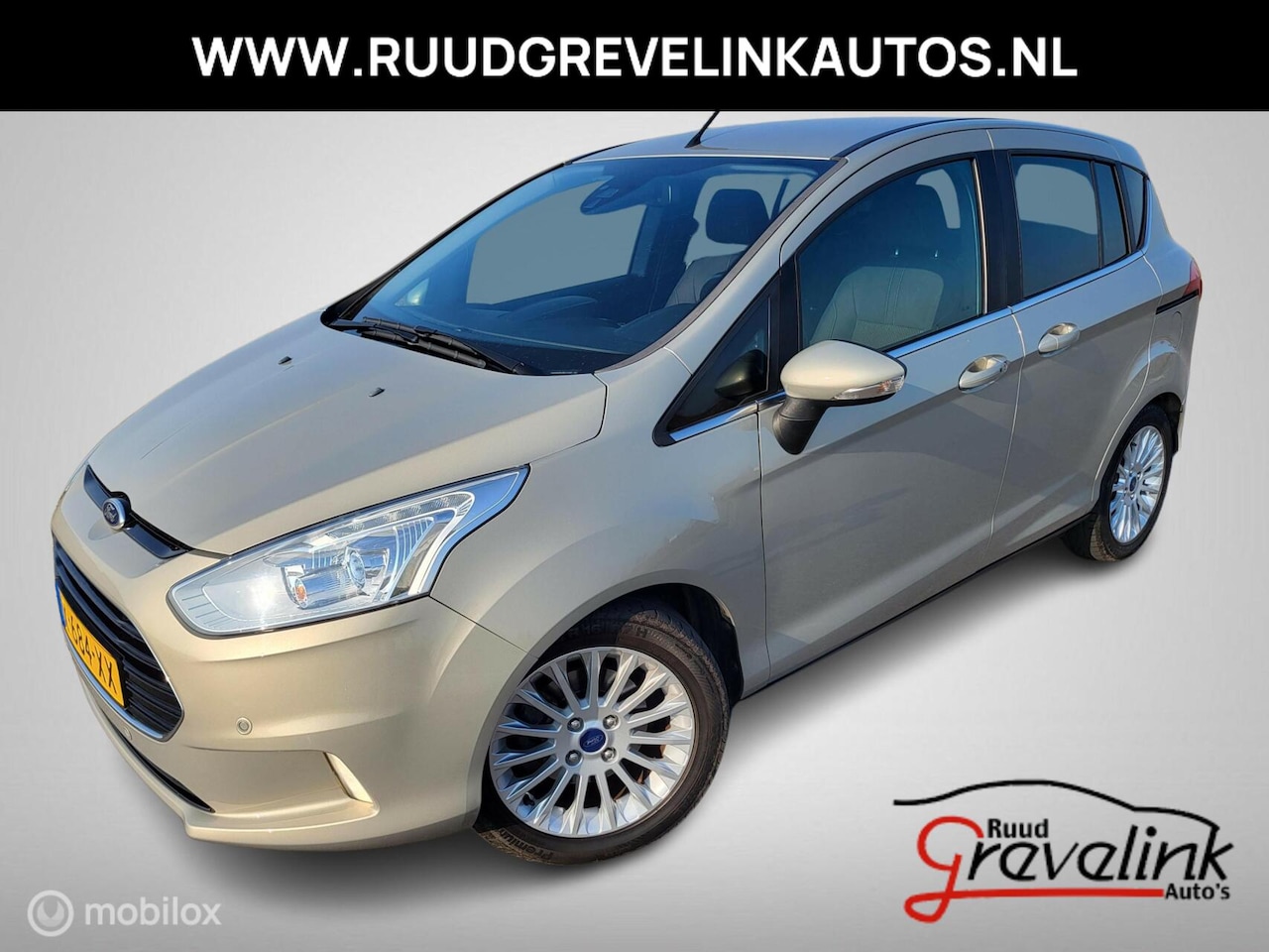 Ford B-Max - 101 PK Titanium Pdc V+A Chroom DonkerGlas 16"Velg Clima - AutoWereld.nl