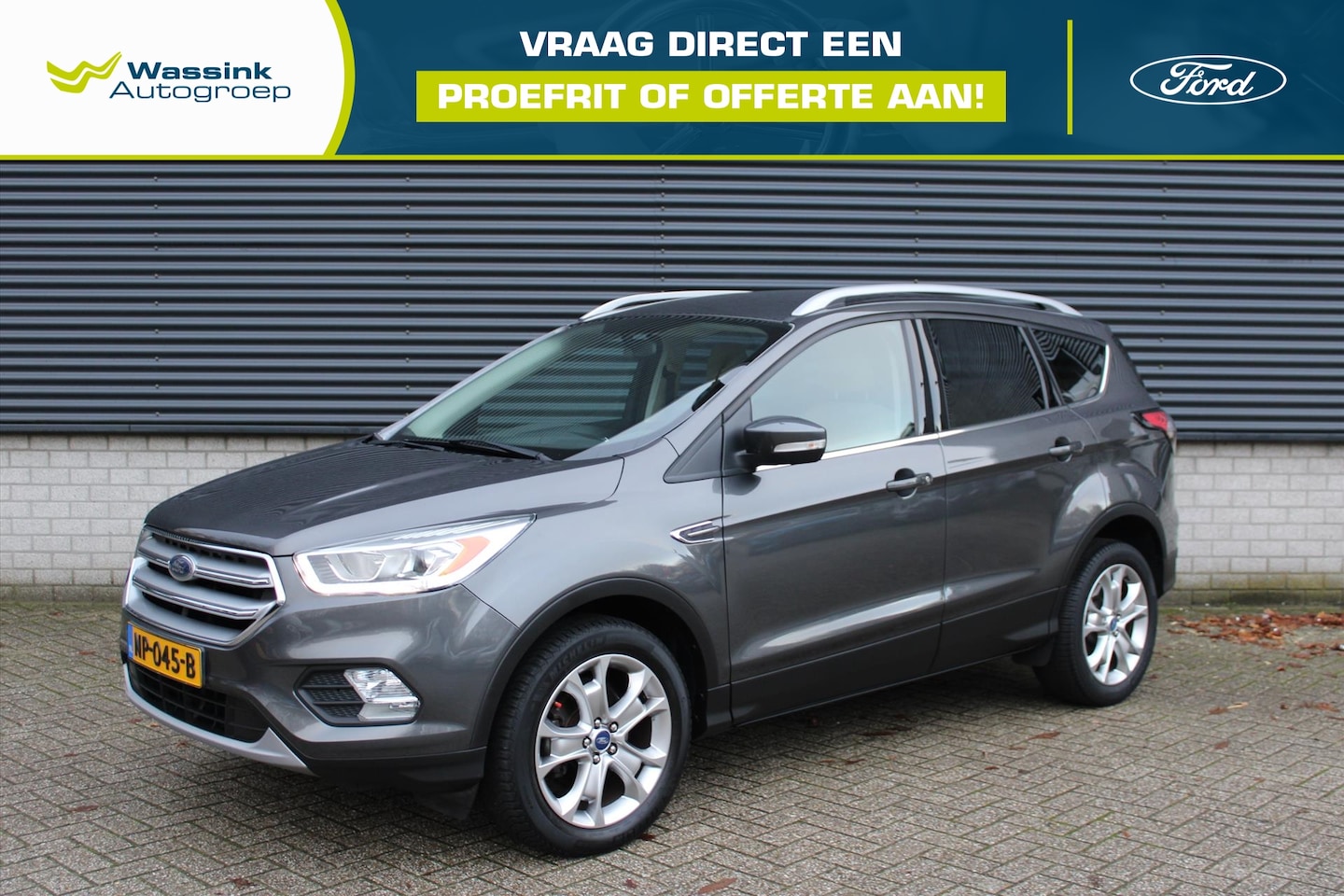 Ford Kuga - 120pk 2WD Trend I NAVI I Cruise Control I Airco I Trekhaak I Parkeersensor - AutoWereld.nl