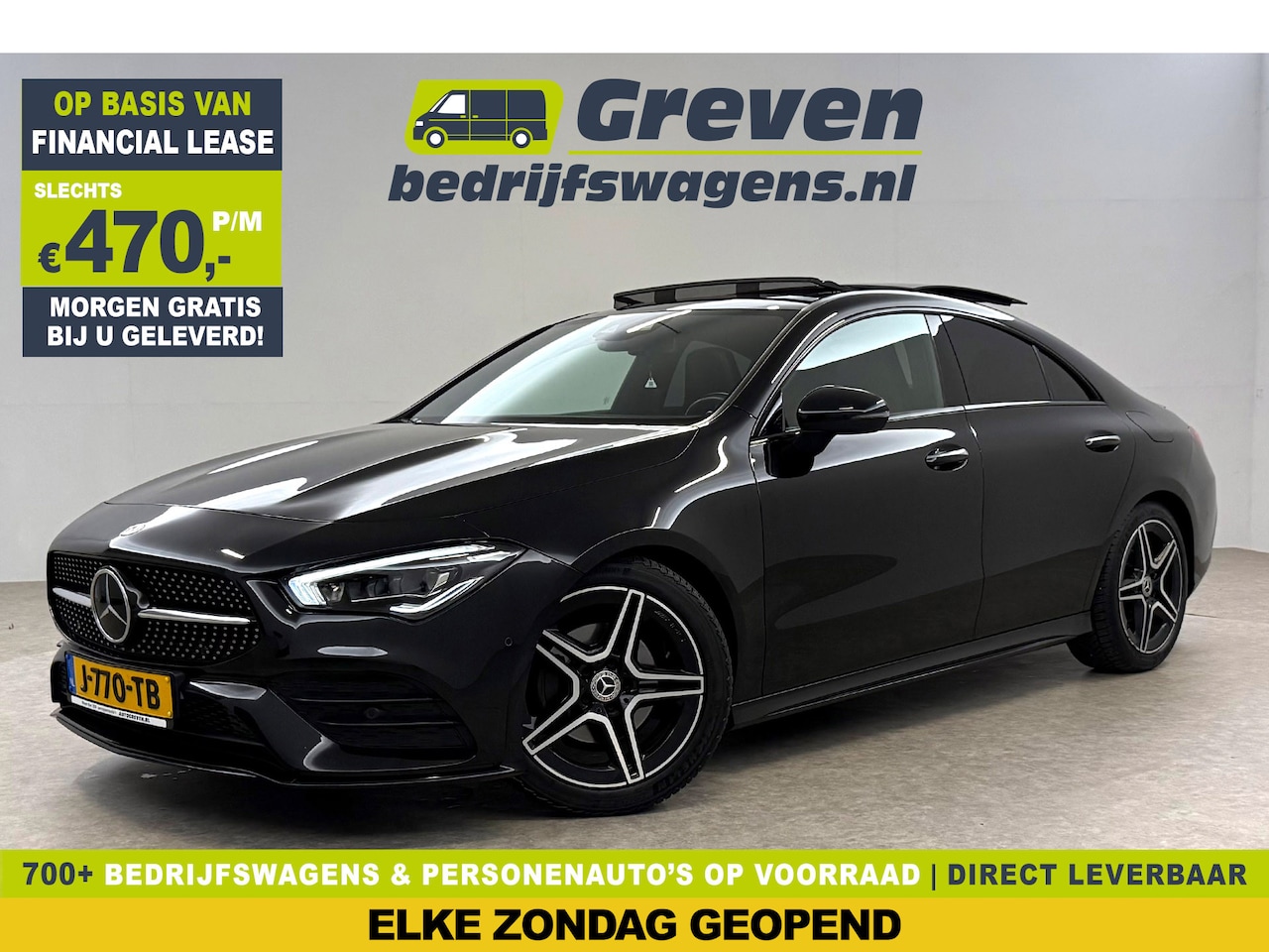 Mercedes-Benz CLA-Klasse - 180 AMG | Pano | Sfeerverl. | Memory | Burmester | Virtual | Carplay | Camera | Adap. Crui - AutoWereld.nl