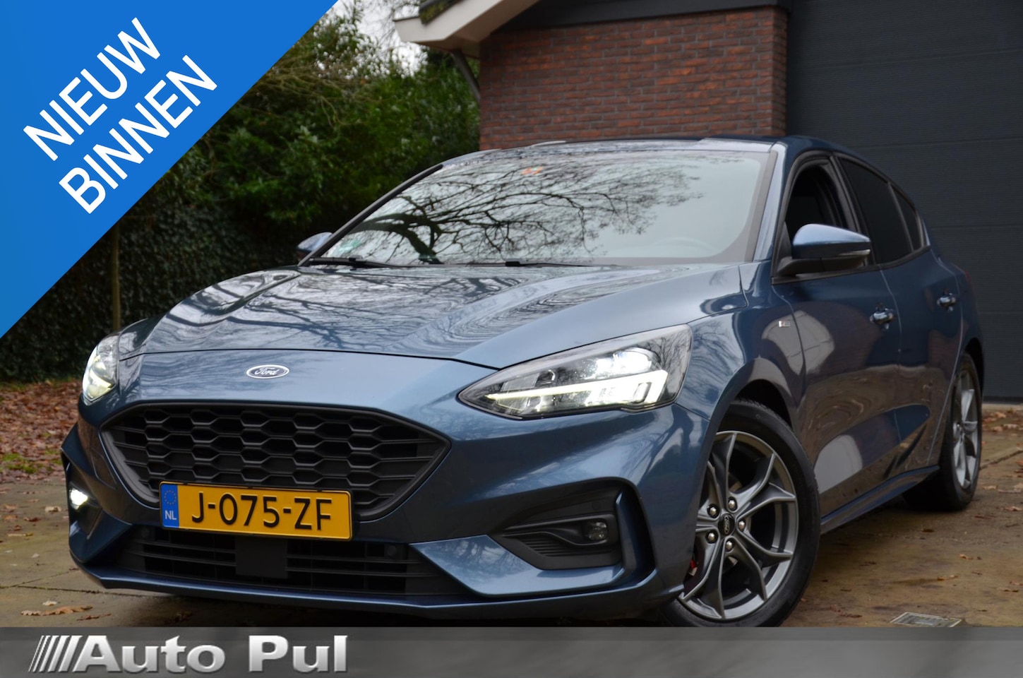Ford Focus - 1.0 EcoBoost Hybrid ST Line X Business Navi/Pdc/Ecc/Led/Cr-Controle/Privacy-Glass/Lmv/Bang - AutoWereld.nl