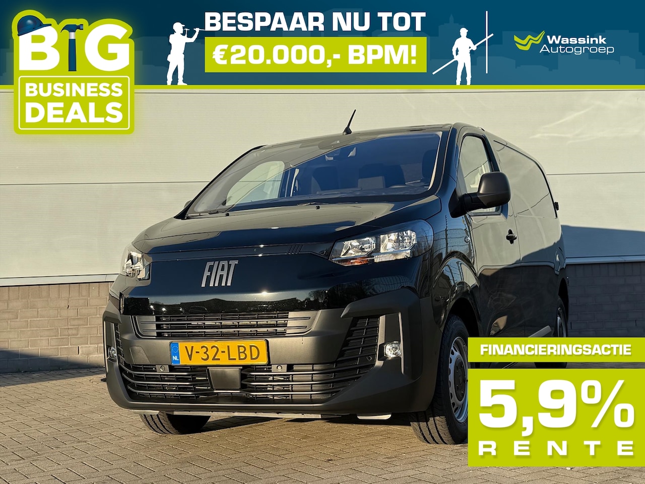 Fiat Scudo - GB 2.0 Diesel 145pk L2 | Betimmering | Trekhaak | Cruise Control | BPM VRIJ !! - AutoWereld.nl