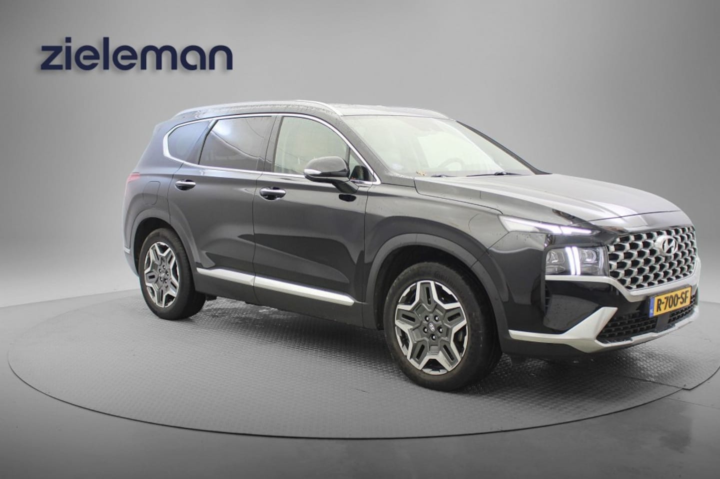 Hyundai Santa Fe - 1.6 T-GDI PHEV Premium - Carplay, Navi, Leer, Camera, Stoelverw. Afn. Trekhaak - AutoWereld.nl