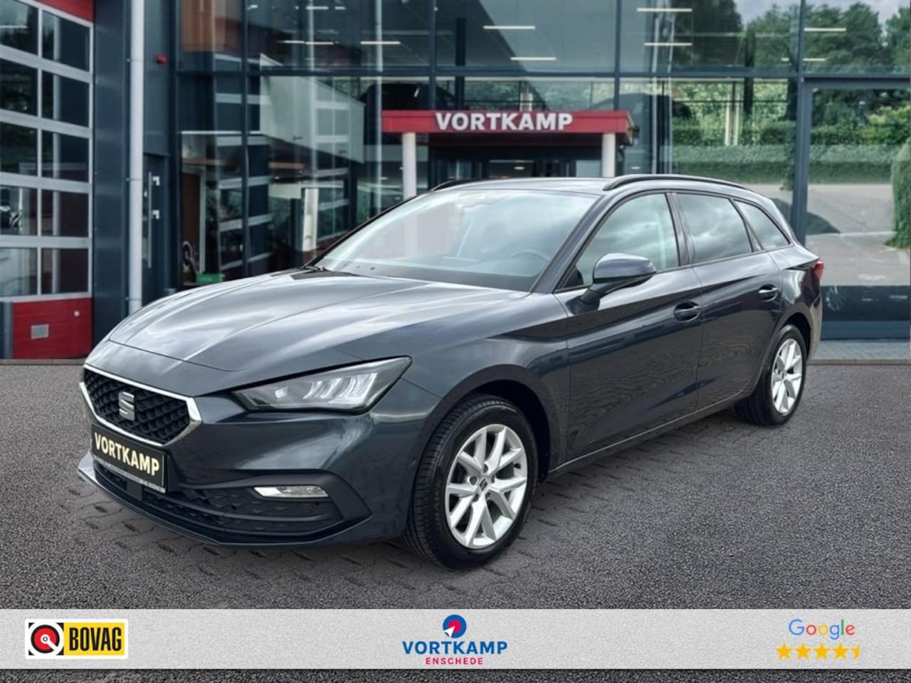 SEAT Leon - 2.0 TDI STYLE NAVI/CARPLAY/CRUISE/PDC/STOEL-STUURVERW - AutoWereld.nl