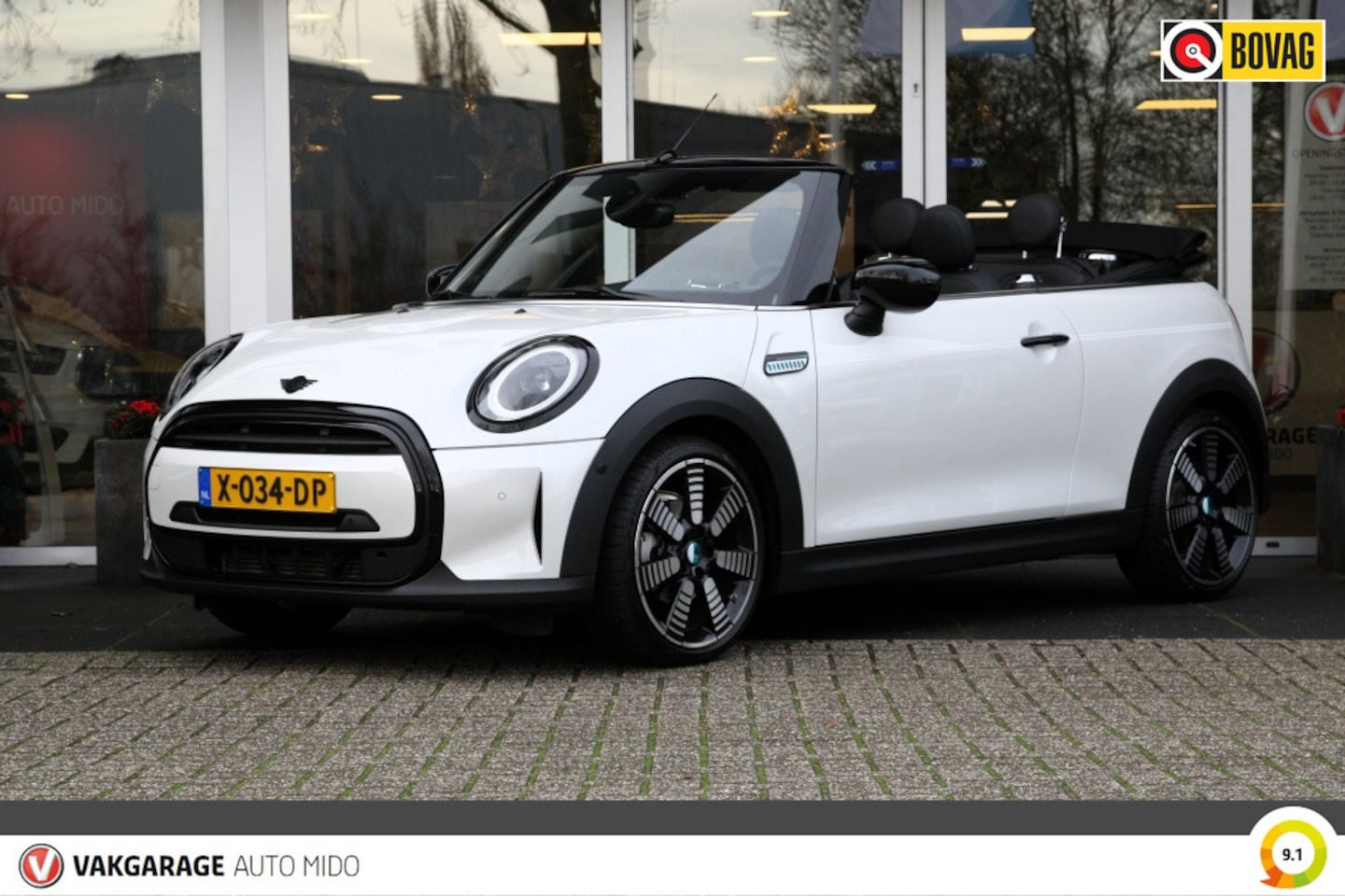 MINI Cabrio - Mini 1.5i Cooper Automaat Seaside Edition | Leder | 1e eigenaar - AutoWereld.nl