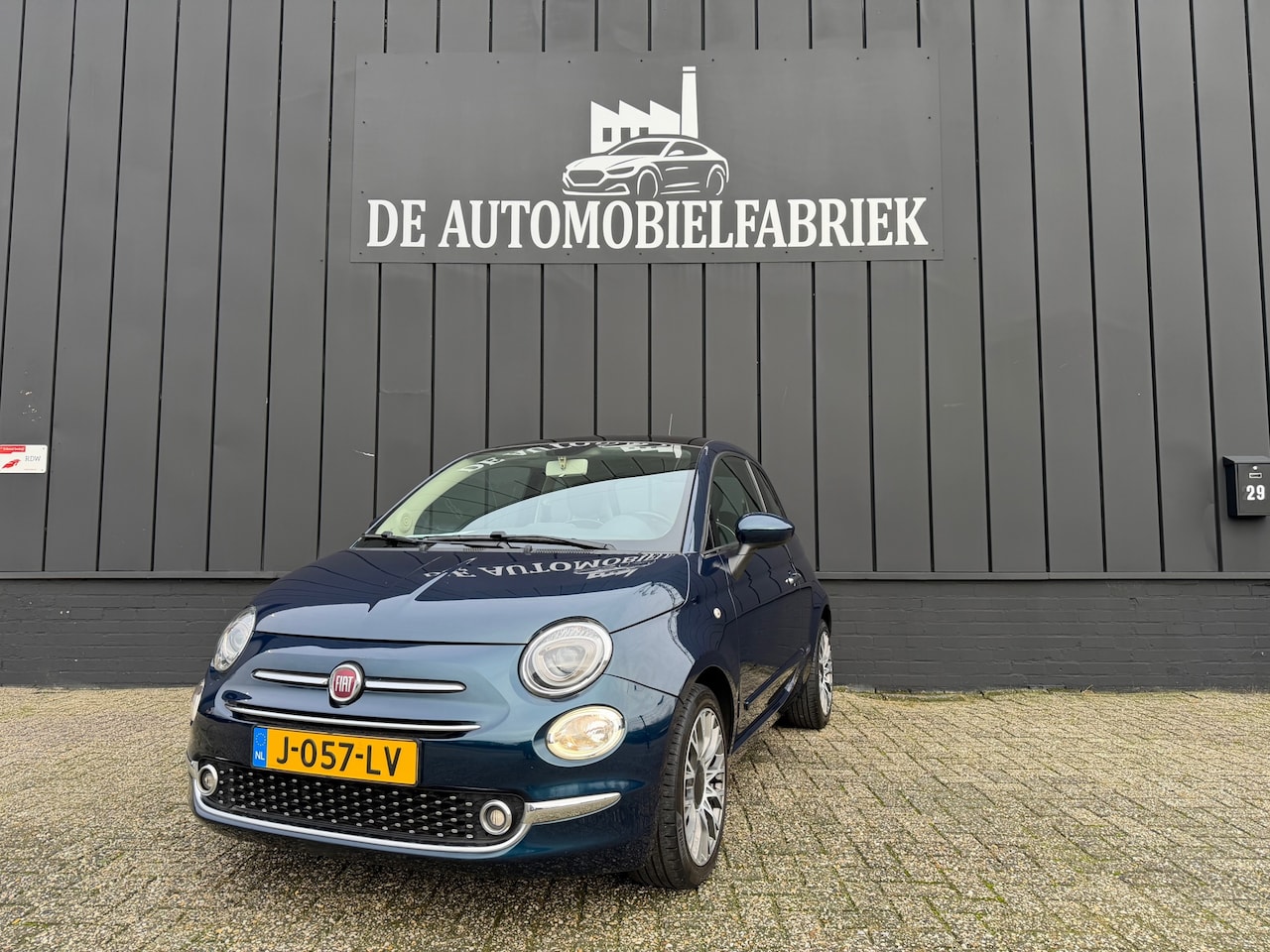 Fiat 500 - Fiat 500, 1.2 Lounge Panoramadak - AutoWereld.nl