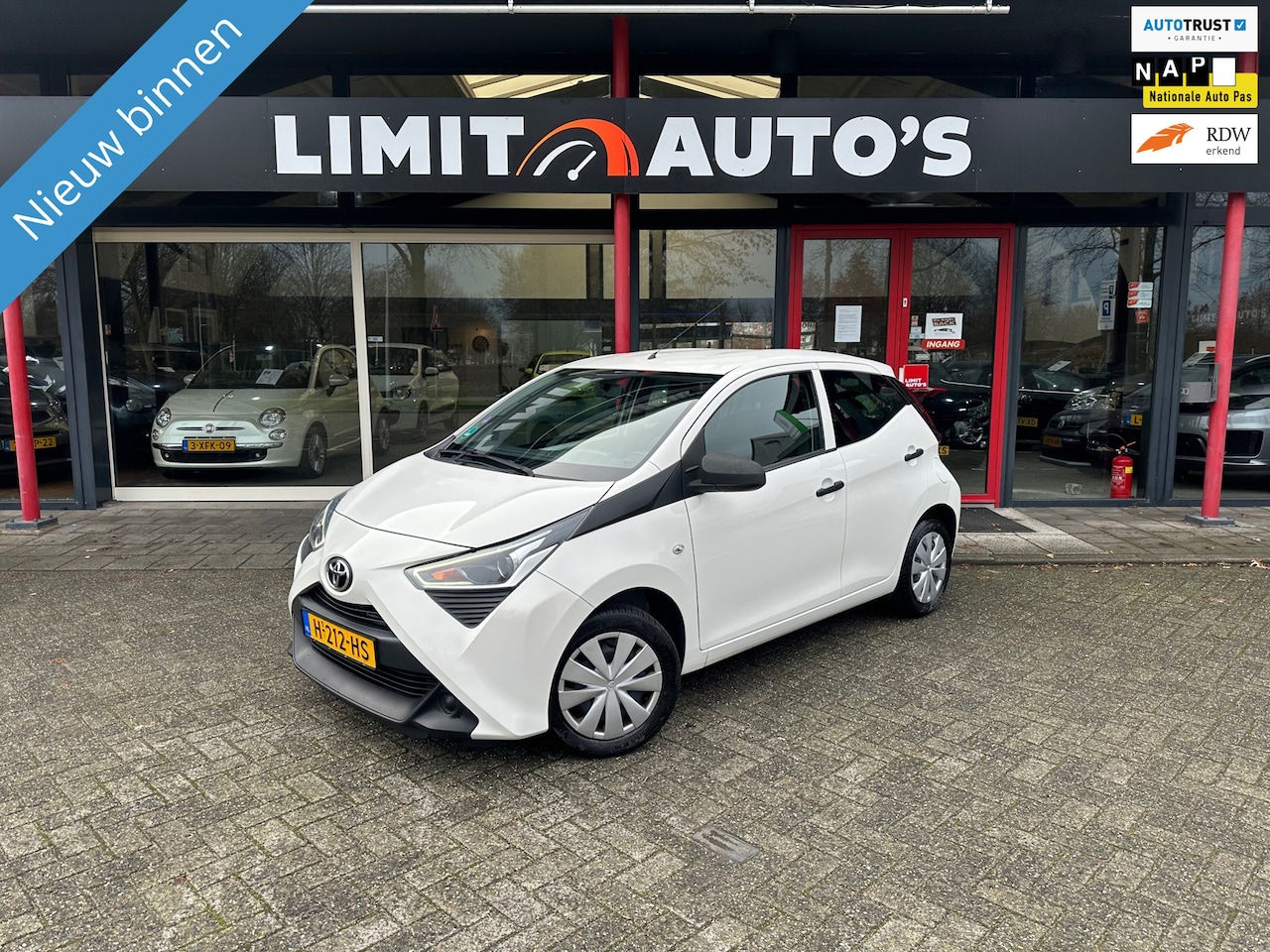 Toyota Aygo - 1.0 VVT-i x-fun Airco/El.ramen/Led/Aux/Nap/Apk - AutoWereld.nl