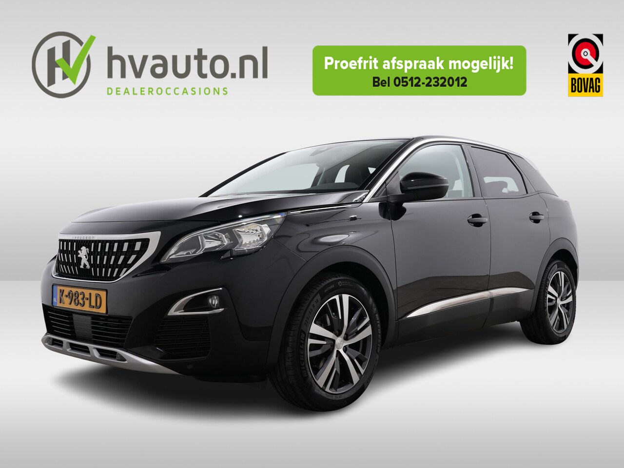 Peugeot 3008 - 1.2 PURETECH 130PK ALLURE EAT8 | dealeronderhouden | Navi | Clima | Camera . - AutoWereld.nl