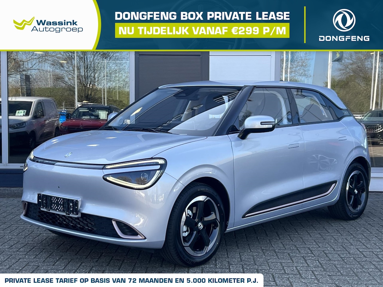 Dongfeng Box - 42,3 kWh 95pk Premium Edition | Climate control | Apple CarPlay & Android Auto | Parkeer C - AutoWereld.nl