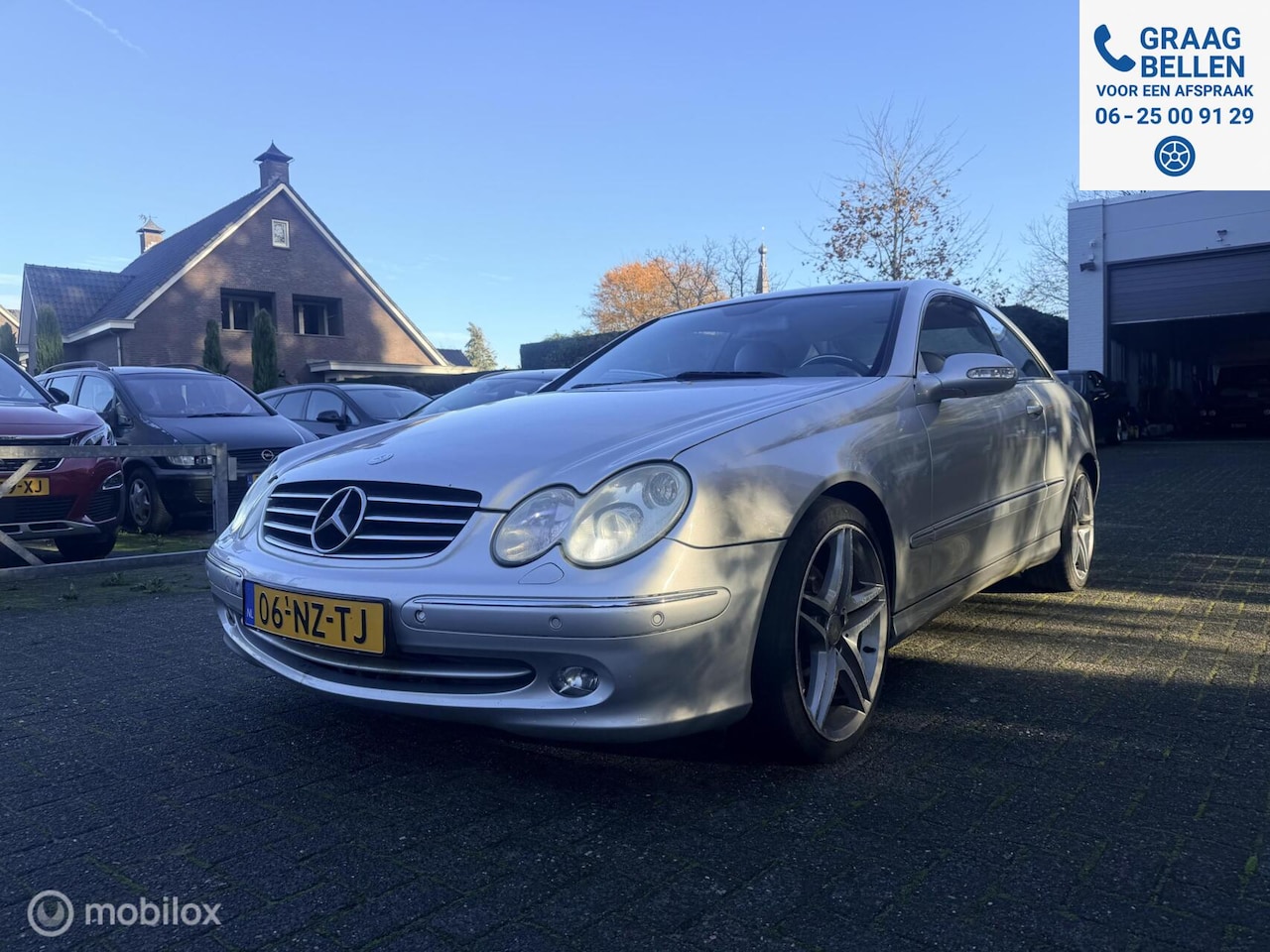 Mercedes-Benz CLK-klasse Coupé - 270 CDI Avantgarde Leder / Navi / LM / Prijs zo mee !!! - AutoWereld.nl