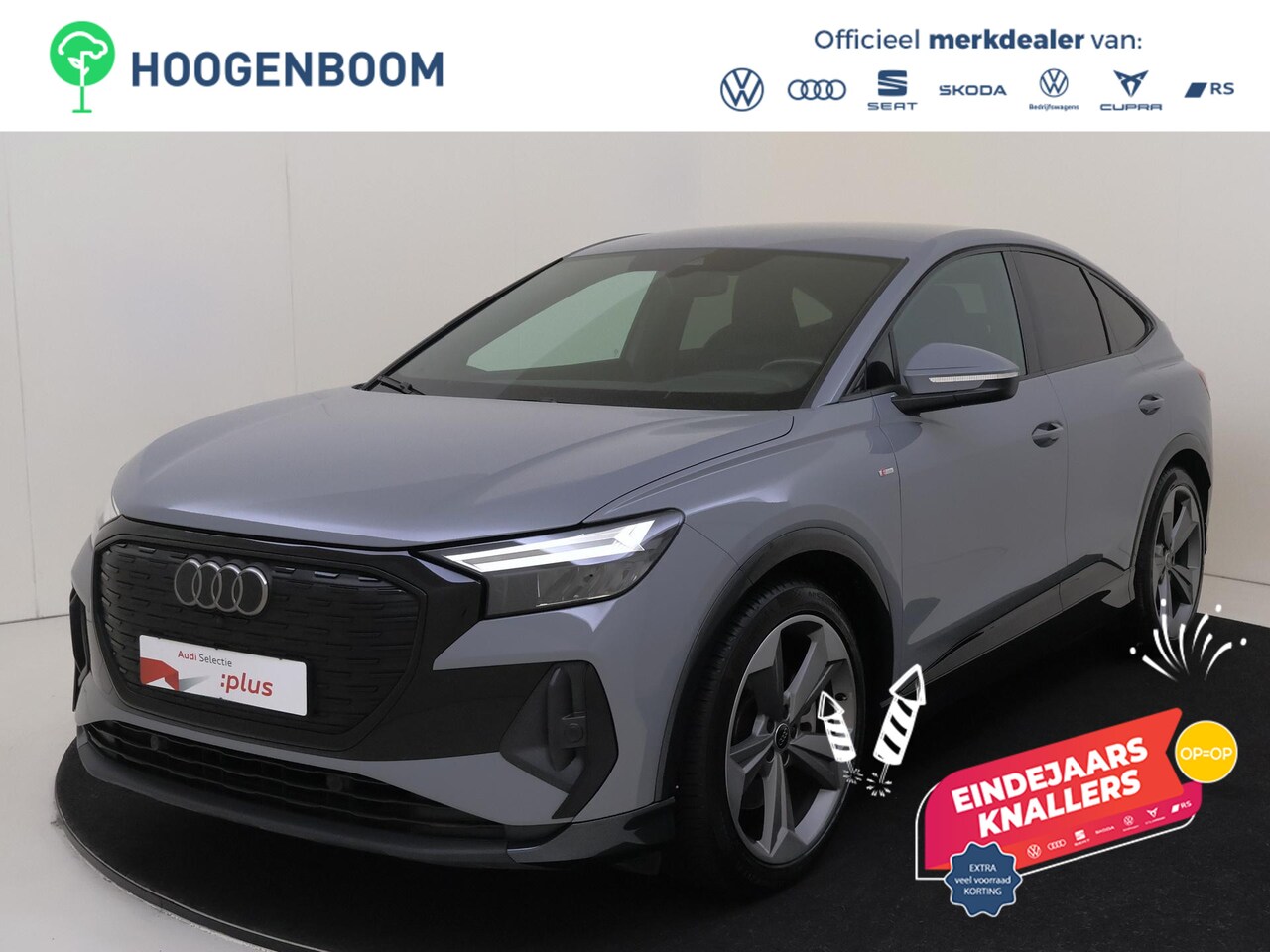 Audi Q4 Sportback e-tron - 40 S edition 77 kWh | SOH 94% | Head-up display | Keyless | LED matrix verlichting | Adapt - AutoWereld.nl