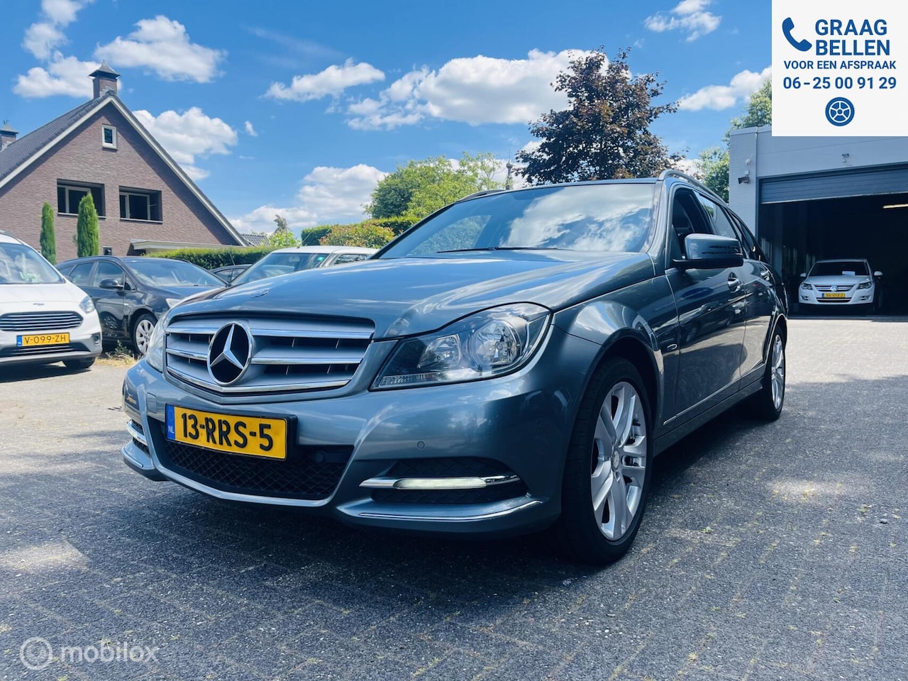 Mercedes-Benz C-klasse Estate - 180 Avantgarde Automaat / Clima / PDC V&A / Trekhaak / LM - AutoWereld.nl