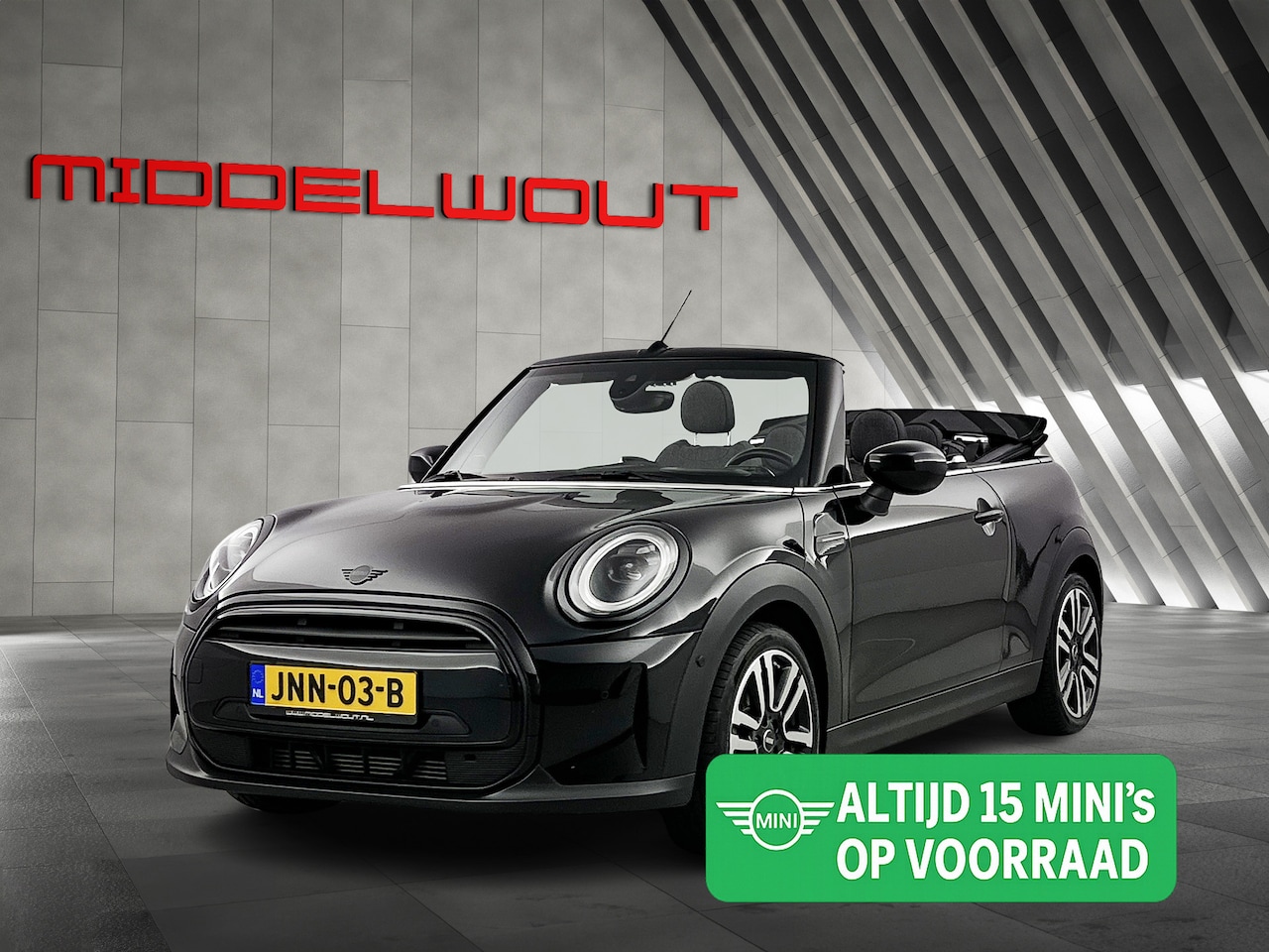 MINI Cabrio - Mini 1.5 Cooper LCI/Editio17"/Head-up/Harm.Kard/Stoelv/Sportst - AutoWereld.nl