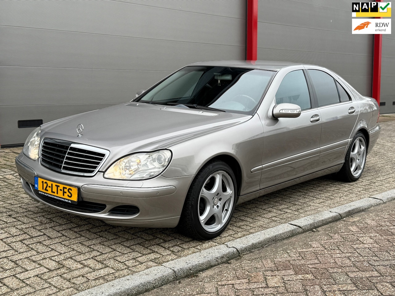 Mercedes-Benz S-klasse - 500 LONG | NL AUTO | SUPER NETTE STAAT! - AutoWereld.nl