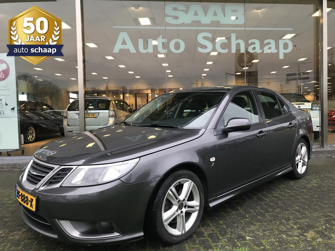 Saab 9-3 - Sedan 1.9 TTiD Vector TX | Rijklaar | Hirsch 200 pk Carbon Aero lederen bekleding - AutoWereld.nl