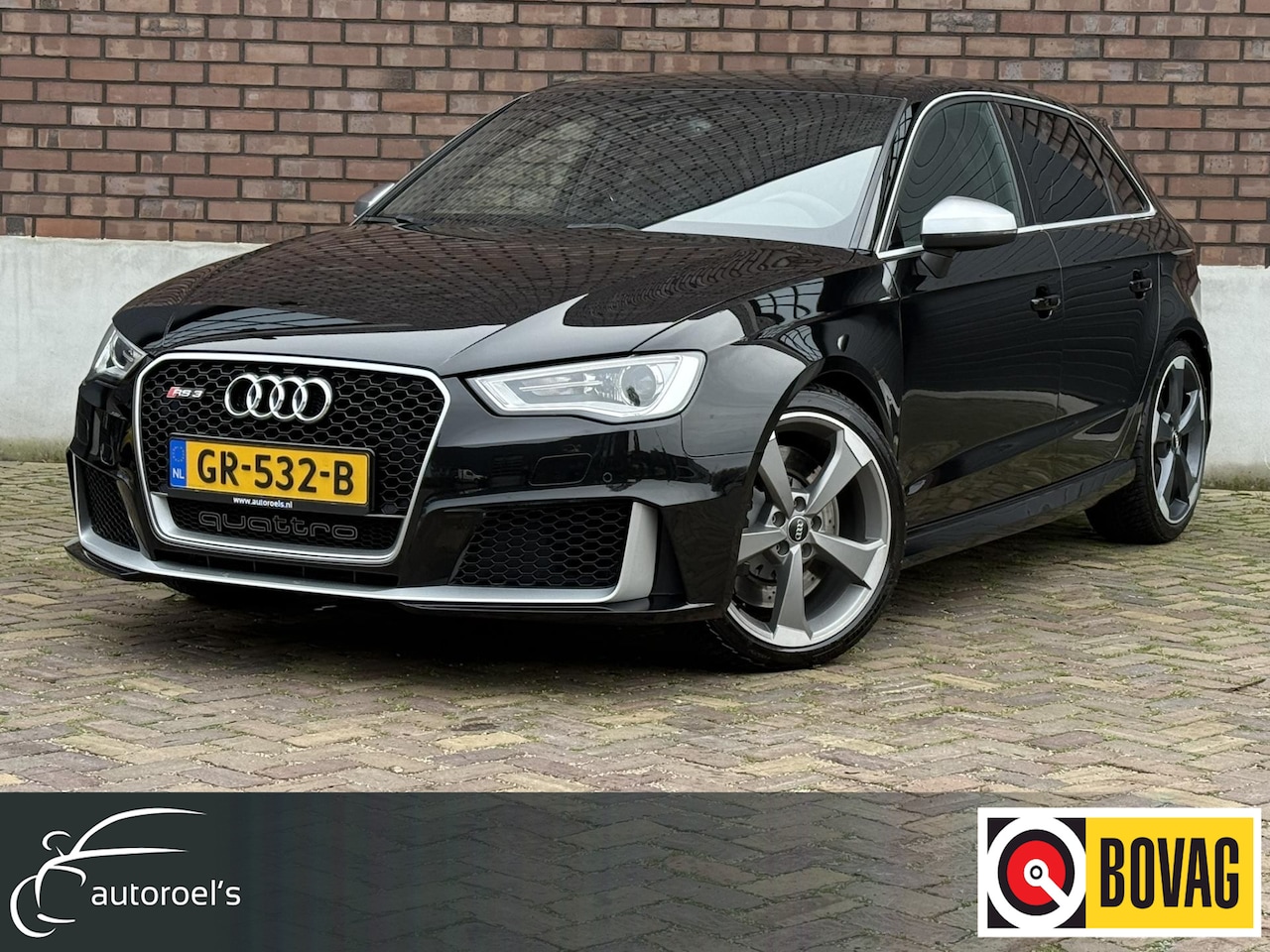 Audi A3 Sportback - 2.5 TFSI RS 3 Quattro Pro-L + / B&O / 367 PK / NED-RS3 / Leder + Verwarming / Audi Dealer - AutoWereld.nl