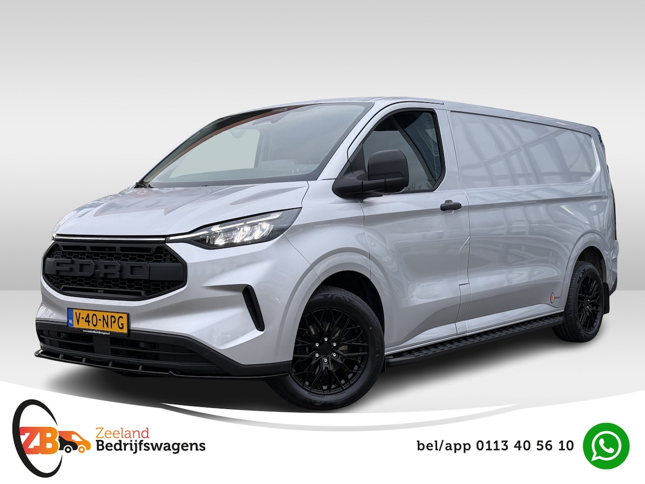 Ford Transit Custom - 320 2.0 TDCI L2H1 Raptor | ZB Edition | 18'' | Treeplanken | Spoiler | Carplay | Camera - AutoWereld.nl
