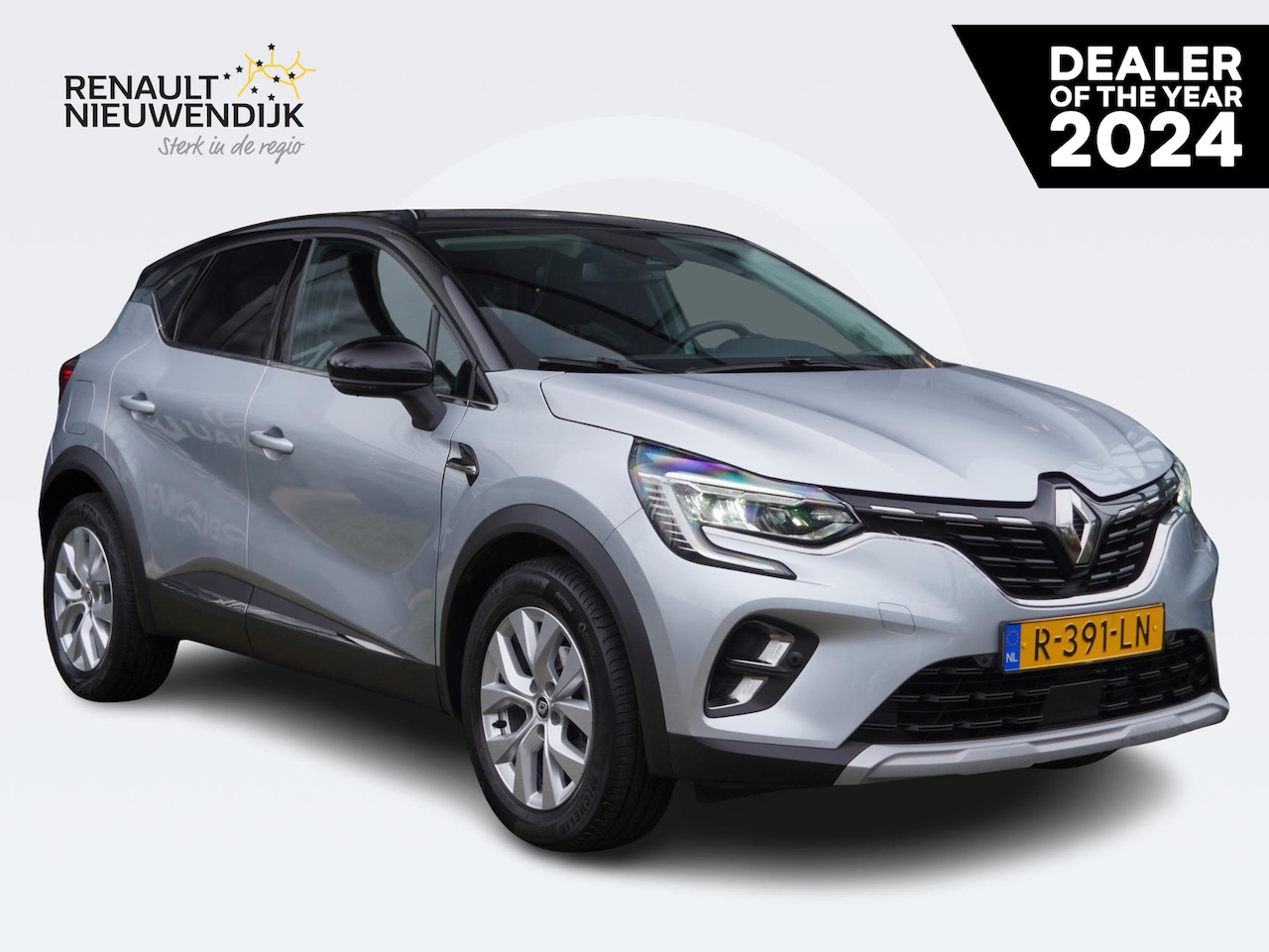 Renault Captur - TCe 90 Intens / DEALER OND. / 1E EIGENAAR / NAVI / PDC V+A / KEYLESS / CAMERA / LANE ASS. - AutoWereld.nl