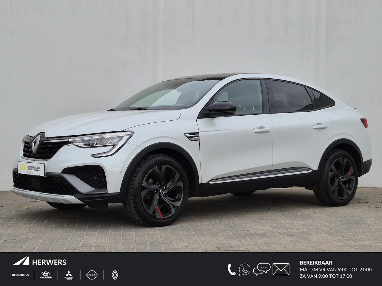 Renault Arkana - 1.3 TCe Hybrid 140 R.S. Line Automaat / Adaptief Cruise Control / Elektrisch Bedienbare St - AutoWereld.nl