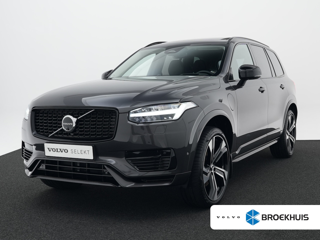 Volvo XC90 - 2.0 T8 Recharge AWD Ultimate Dark | Luchtvering | Bowers & Wilkins | 360° Camera | Trekhaa - AutoWereld.nl