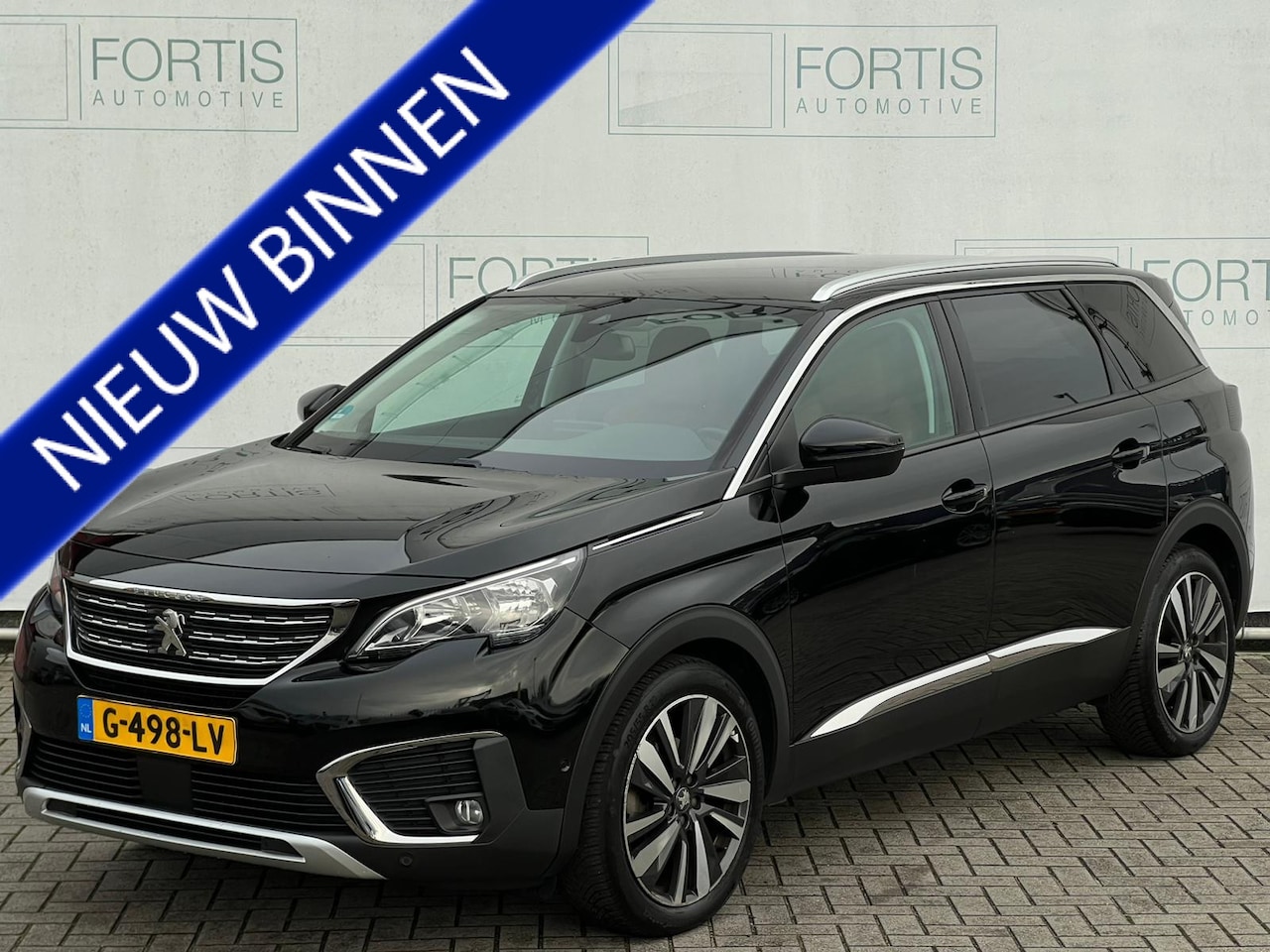 Peugeot 5008 - 1.2 PureTech Blue Lease Premium 7-PERSOONS | NL AUTO | LEDER - AutoWereld.nl