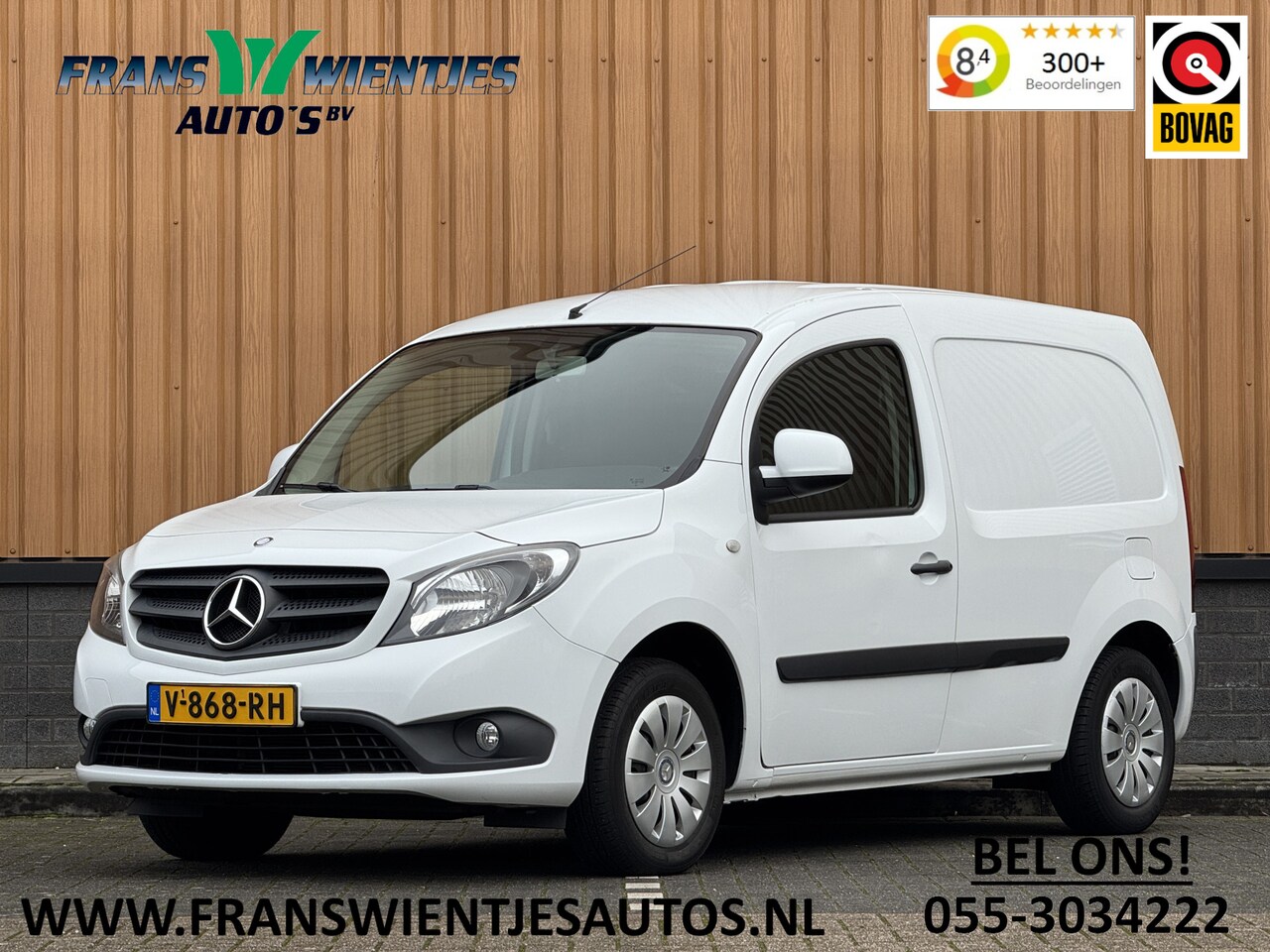 Mercedes-Benz Citan - 108 CDI BlueEFFICIENCY | Bluetooth | Cruise Control | Airconditioning | Tussenschot met Ru - AutoWereld.nl