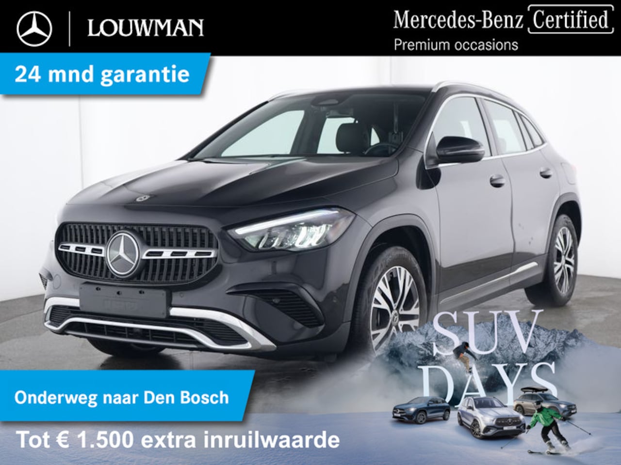 Mercedes-Benz GLA-Klasse - 250 e Plug-In Hybride Trekhaak | Ledkoplampen | Apple CarPlay | Stuur en Stoelverwarming | - AutoWereld.nl