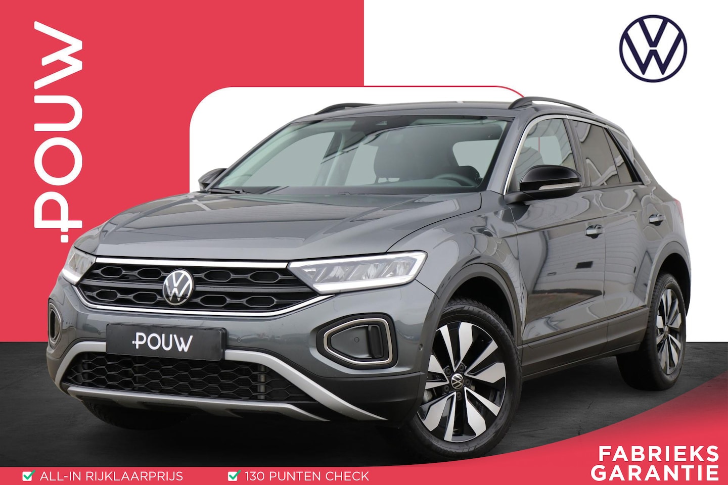 Volkswagen T-Roc - 1.0 TSI 115pk Life Edition | Navigatie | PDC | Stoelverwarming | Android Auto/Apple Carpla - AutoWereld.nl