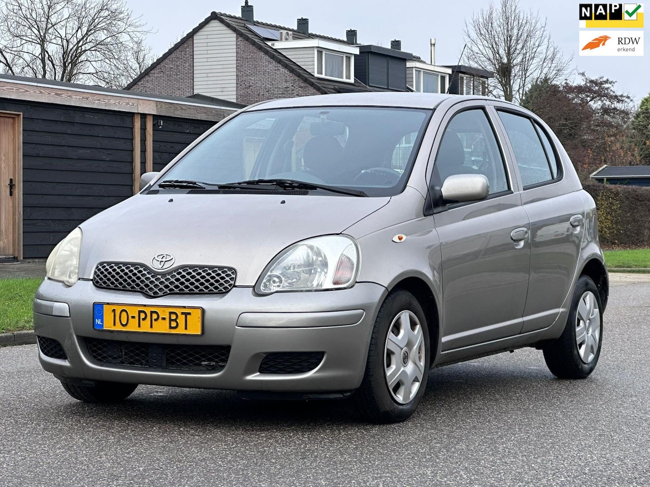 Toyota Yaris - 1.3 VVT-i Sol Automaat*5DR*Airco*1e eigenaar*NAP*Elektrische ramen*Dealer onderhouden* - AutoWereld.nl