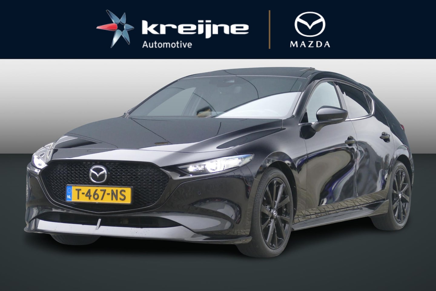 Mazda 3 - 2.0 e-SkyActiv-X M Hybrid 186 Luxury | 4WD | Aero pack | pano | FULL OPTION! - AutoWereld.nl