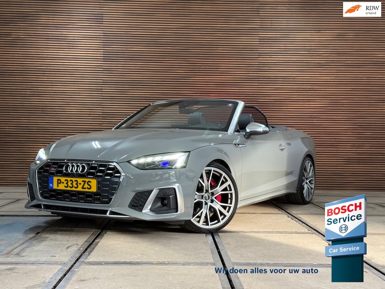 Audi A5 Cabriolet - 3.0 TFSI S5 quattro 354 PK | B&O | 20' inch | RS Stoelen Leder/Alcantara | Massage | Adapt - AutoWereld.nl
