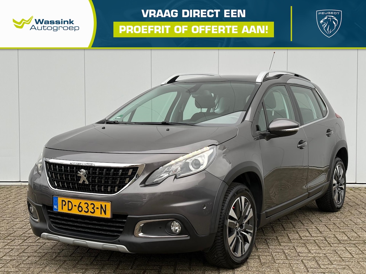 Peugeot 2008 - 1.2 PureTech 110pk EAT6 Allure | Automaat | Panoramadak | Camera | Cruise Control | Naviga - AutoWereld.nl