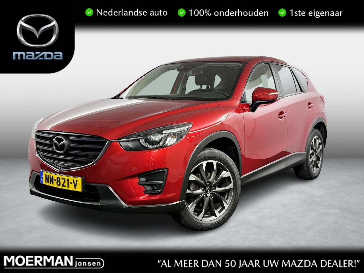 Mazda CX-5 - 2.0 SkyActiv-G 165 GT-M Line / NL auto / 1e eig / Navigatie / Leder / NAP - AutoWereld.nl