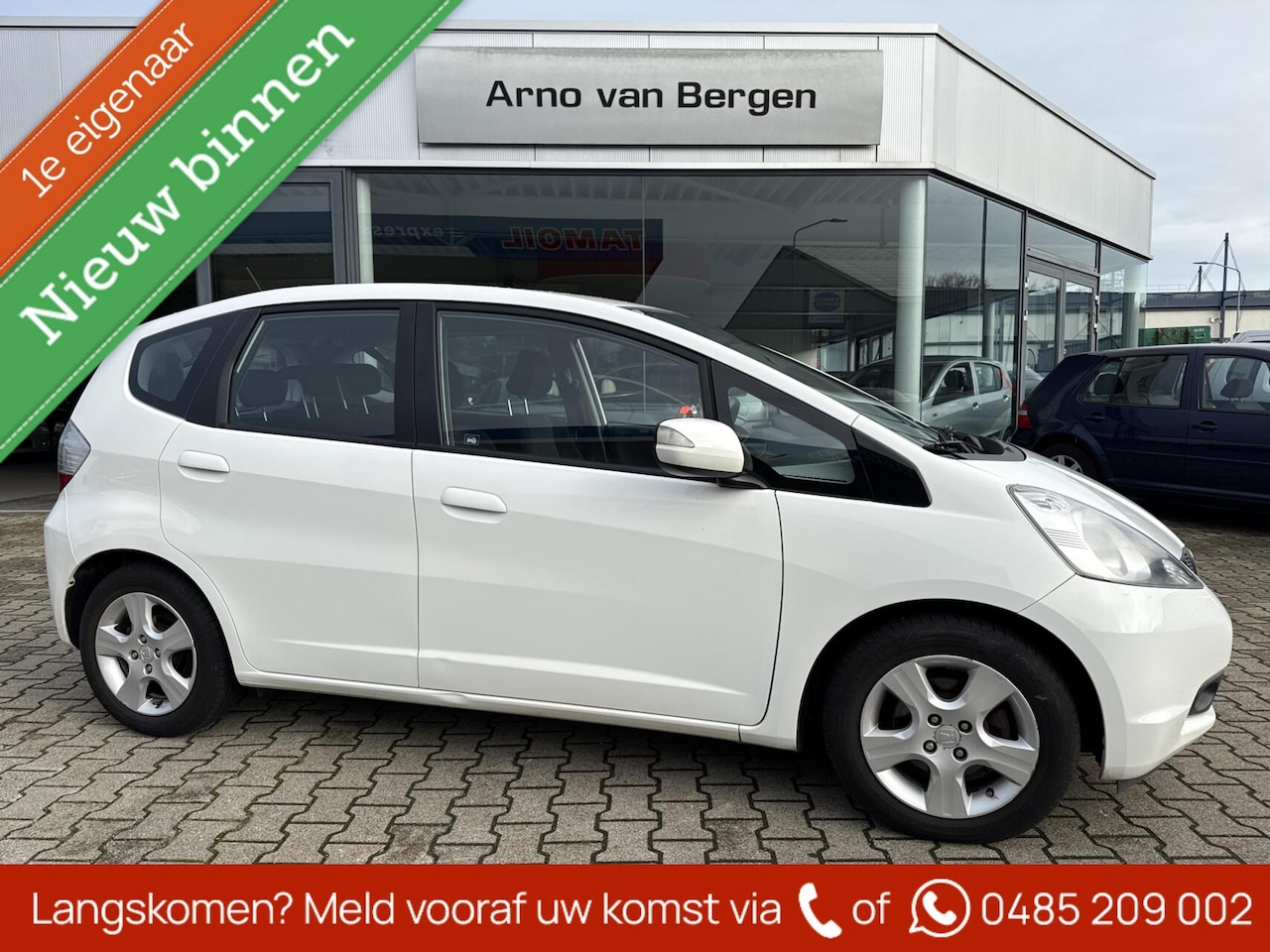 Honda Jazz - 1.4 Comfort 1.4 Comfort, AUTOMAAT, climatronic, trekhaak, afkomstig van de 1e eigenaar. - AutoWereld.nl