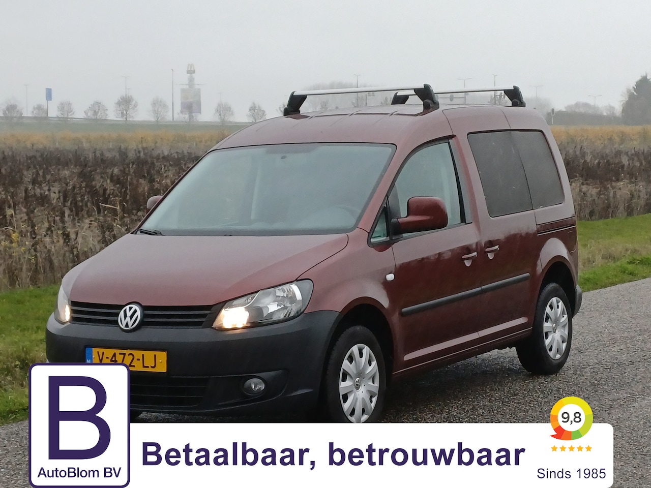 Volkswagen Caddy - 1.2 TSI /Trekh./Airco/Cruise/Stoelverw./.Schuifdeur L.+R./ - AutoWereld.nl
