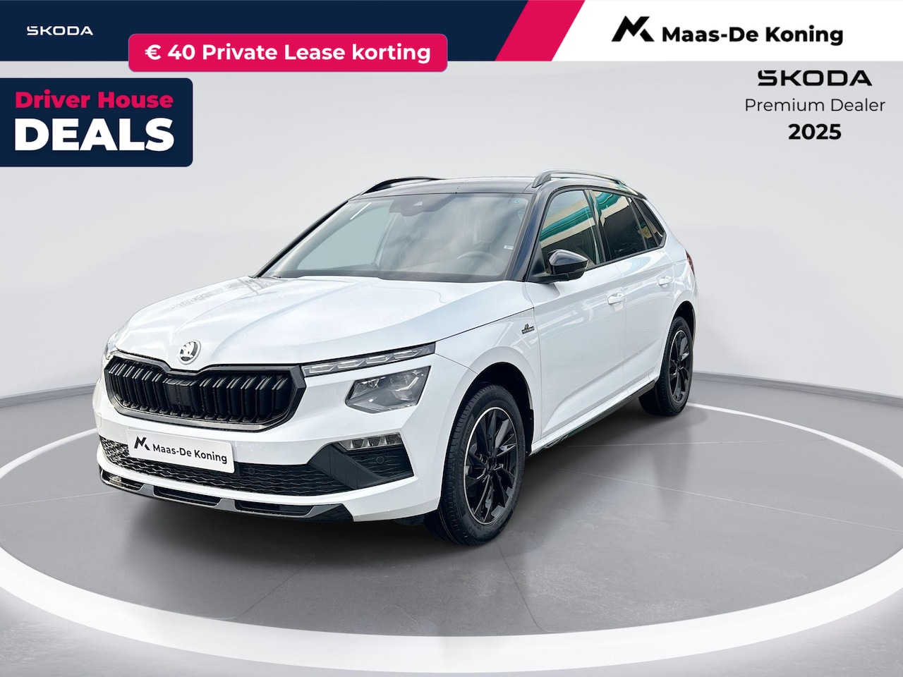 Skoda Kamiq - Monte Carlo 1.0 TSI 85 kW / 115 PK SUV 6 versn. Ha SUV | Metallic Lak | 17'' Lichtmetalen - AutoWereld.nl