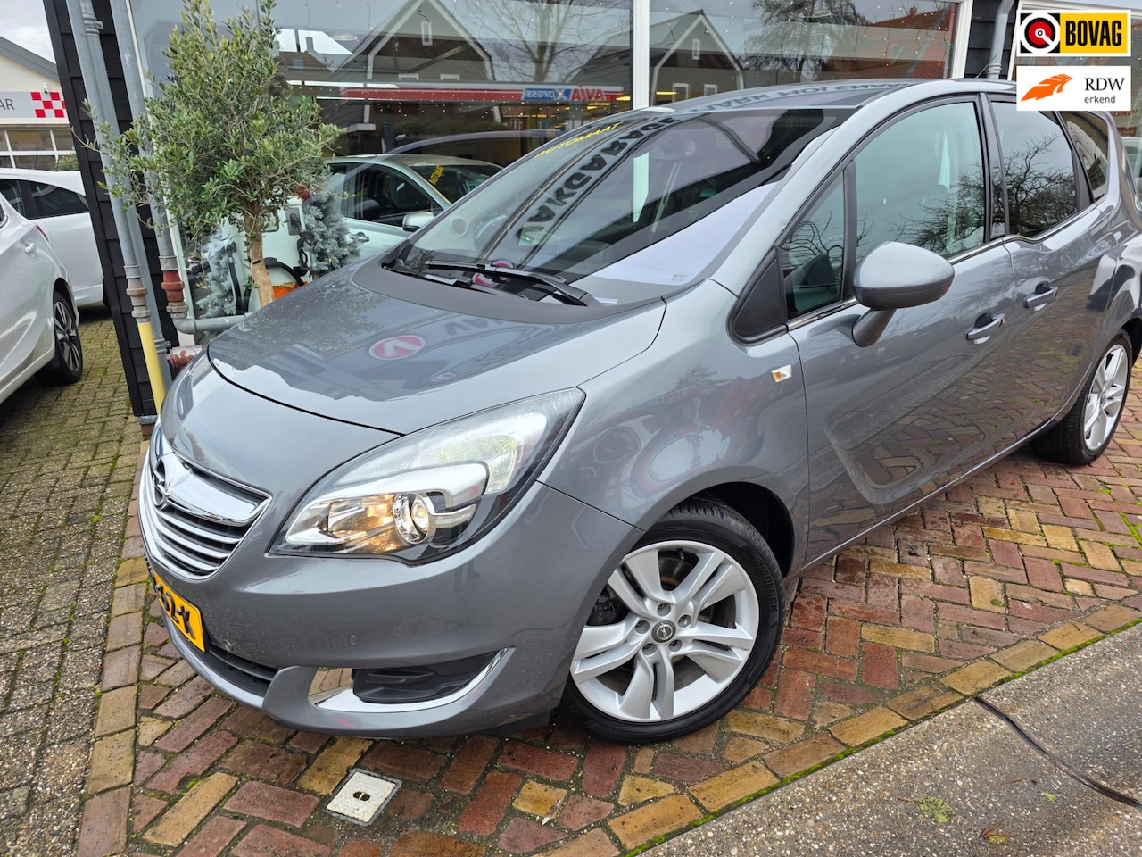 Opel Meriva - 1.4 Turbo Cosmo 1.4 Turbo Cosmo,automaat,trekhaak,stoel/stuurverwarmd - AutoWereld.nl