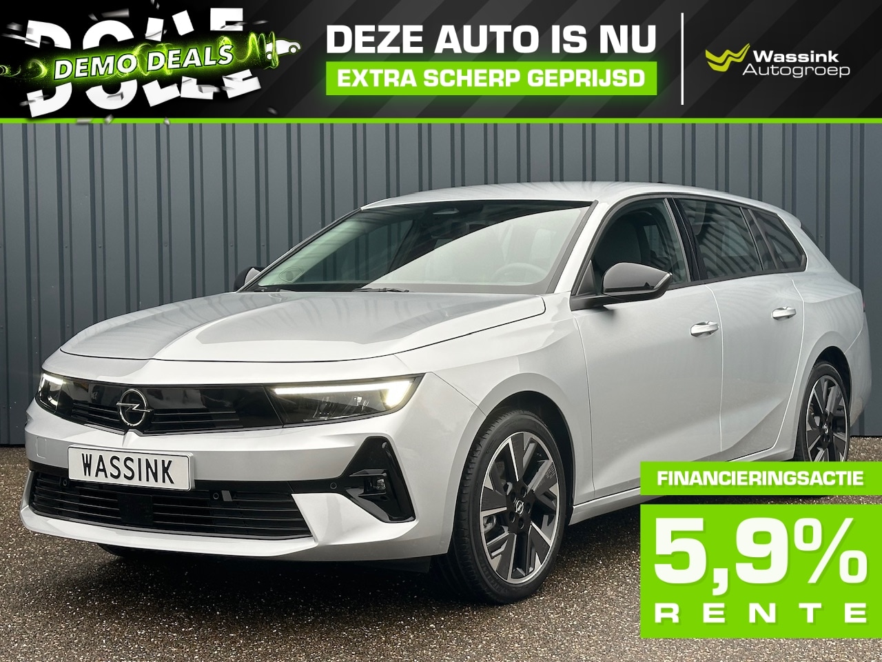 Opel Astra Sports Tourer - EV 54kw 156pk Edition | DEMO DEAL | 18 Inch velgen | Parkeerhulp voor en achter | Adaptief - AutoWereld.nl