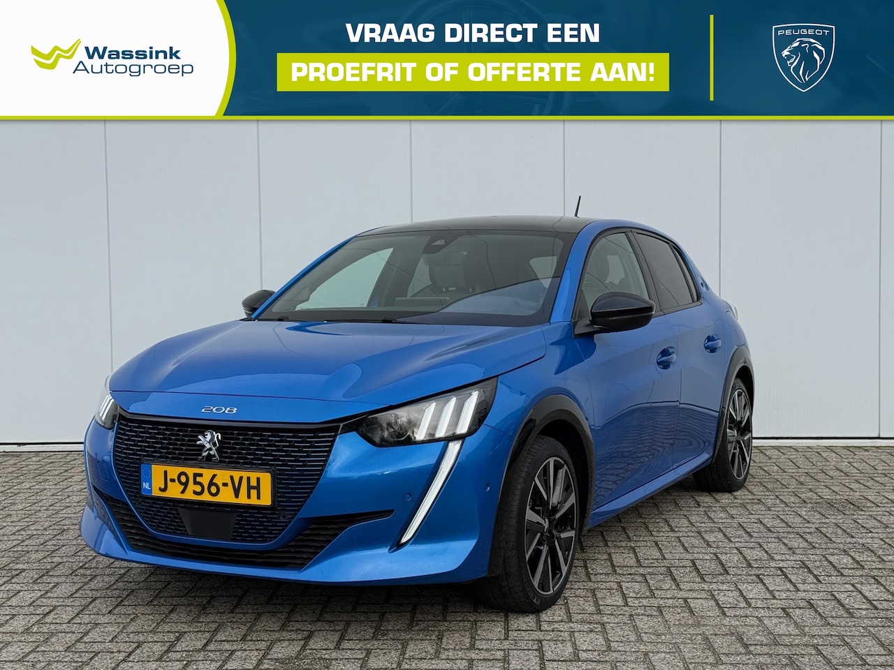 Peugeot e-208 - EV 50kWh 136pk GT | Alcantara | Panoramadak | Keyless | Navigatie | Stoelverwarming | Came - AutoWereld.nl
