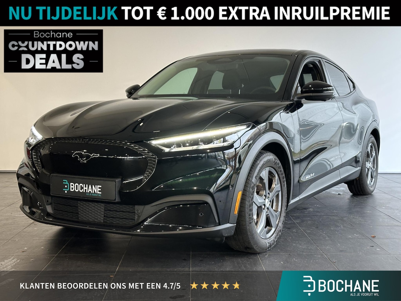 Ford Mustang Mach-E - RWD 75 kWh 360 CAMERA | B&O AUDIOSYSTEEM | STOEL-/STUURVERWARMING | ADAPTIVE CRUISECONTROL - AutoWereld.nl