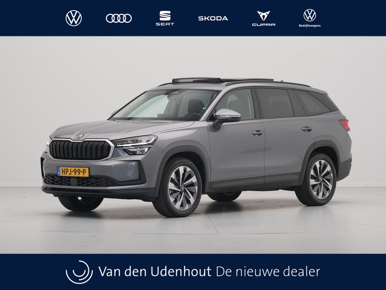 Skoda Kodiaq - 1.5 TSI 150pk DSG Business Ed. 7p. Trekhaak Panorama Stoel/Stuurverwarming Navigatie Carpl - AutoWereld.nl