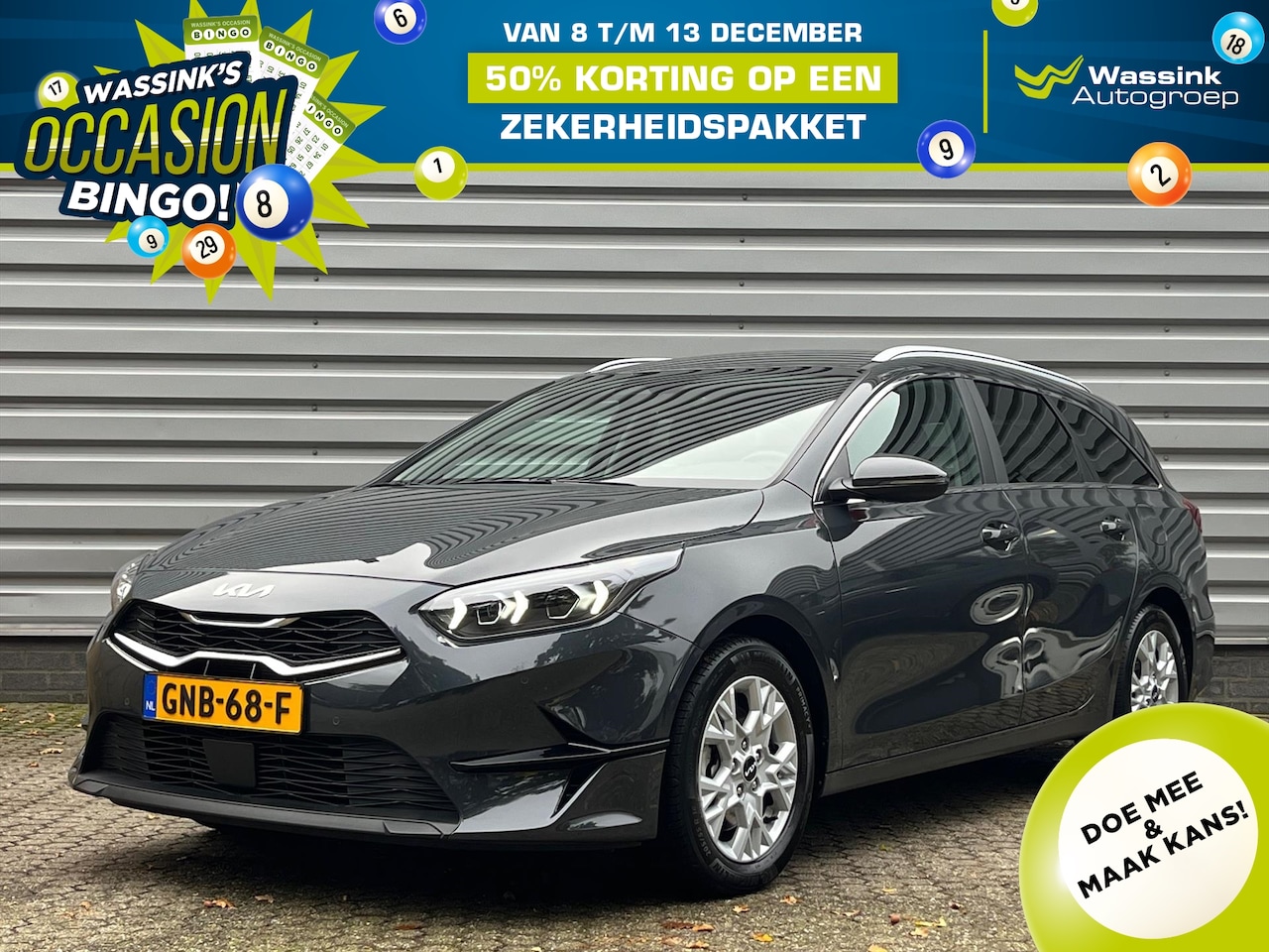 Kia Cee'd Sportswagon - Ceed Sw 1.0 T-GDi 100pk DynamicPlusLine | Sensoren Voor + Achter | Lane Assist | Camera | - AutoWereld.nl
