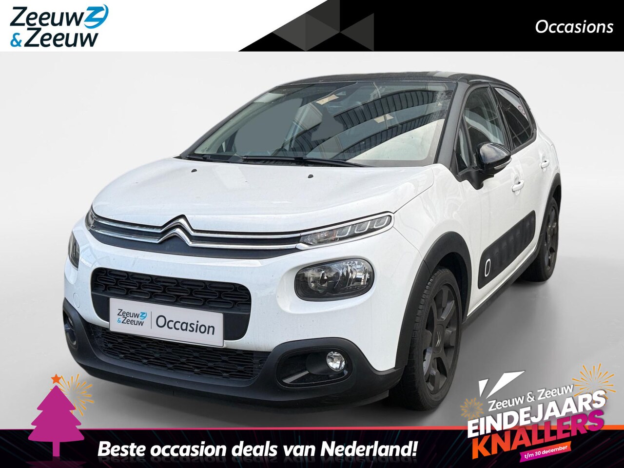 Citroën C3 - 1.2 PureTech S&S Shine AIRCO NAVIGATIE APPLE CARPLAY/ANDORID AUTO ACHTERUIT RIJ CAMERA CRU - AutoWereld.nl