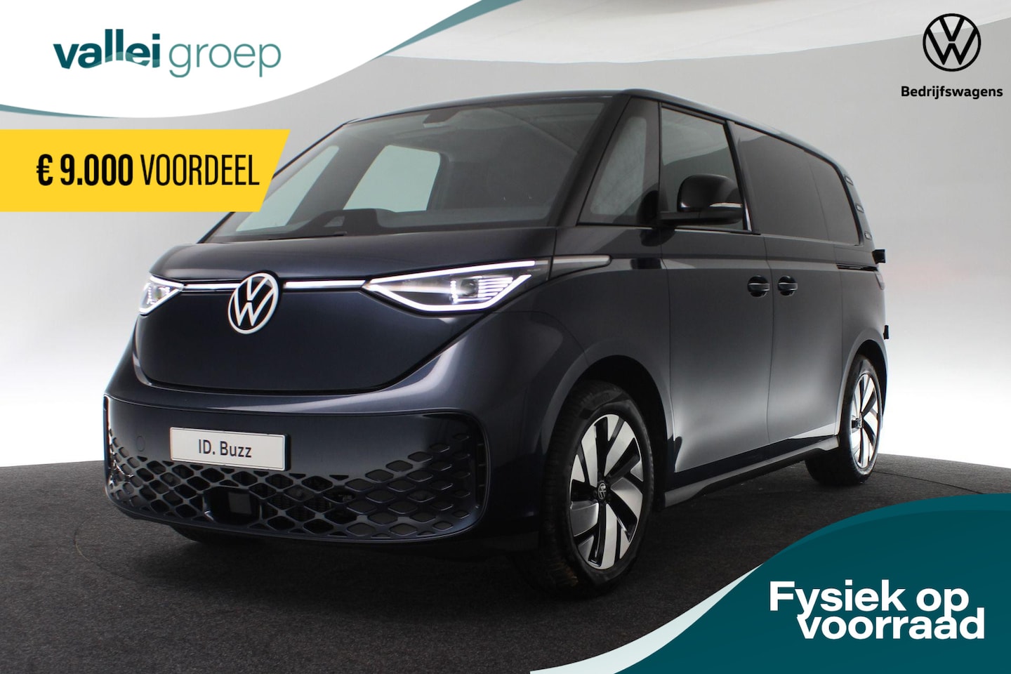 Volkswagen ID. Buzz Cargo - Bulli Edition 210 kW 286 pk | Trekhaak elektrisch uitklapbaar | Schuifdeur links en recht - AutoWereld.nl