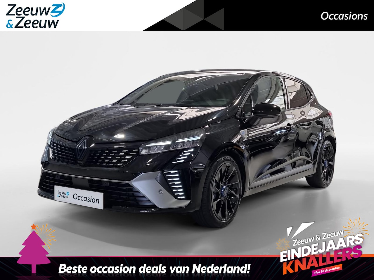 Renault Clio - 1.6 E-Tech Full Hybrid 145 esprit Alpine * Automaat * Cruise Control Adaptief * 360 Camera - AutoWereld.nl