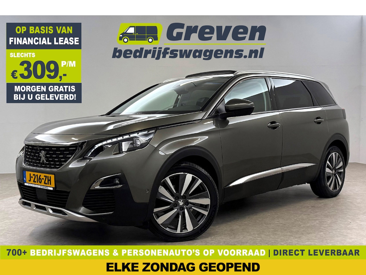 Peugeot 5008 - 1.2 PureTech 7p. | Pano | Sfeer | Memory | Adap. Cruise | Keyless | Virtual | Clima | Carp - AutoWereld.nl