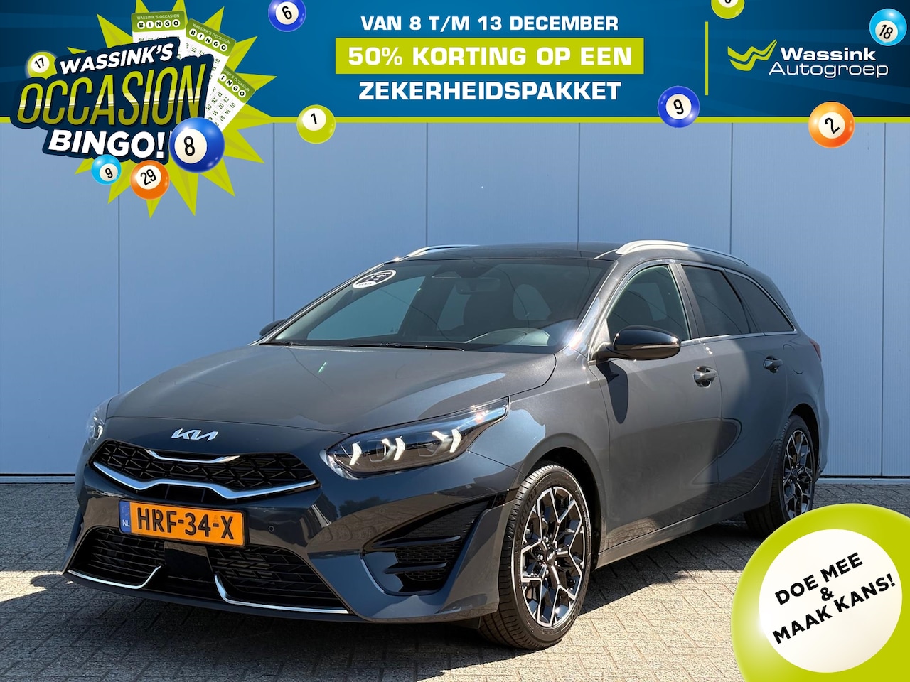 Kia Cee'd Sportswagon - Ceed Sw 1.5 T-GDi 140pk GT-PlusLine | Adaptive Cruise | Lane Keeping | Camera | Navi | Cap - AutoWereld.nl