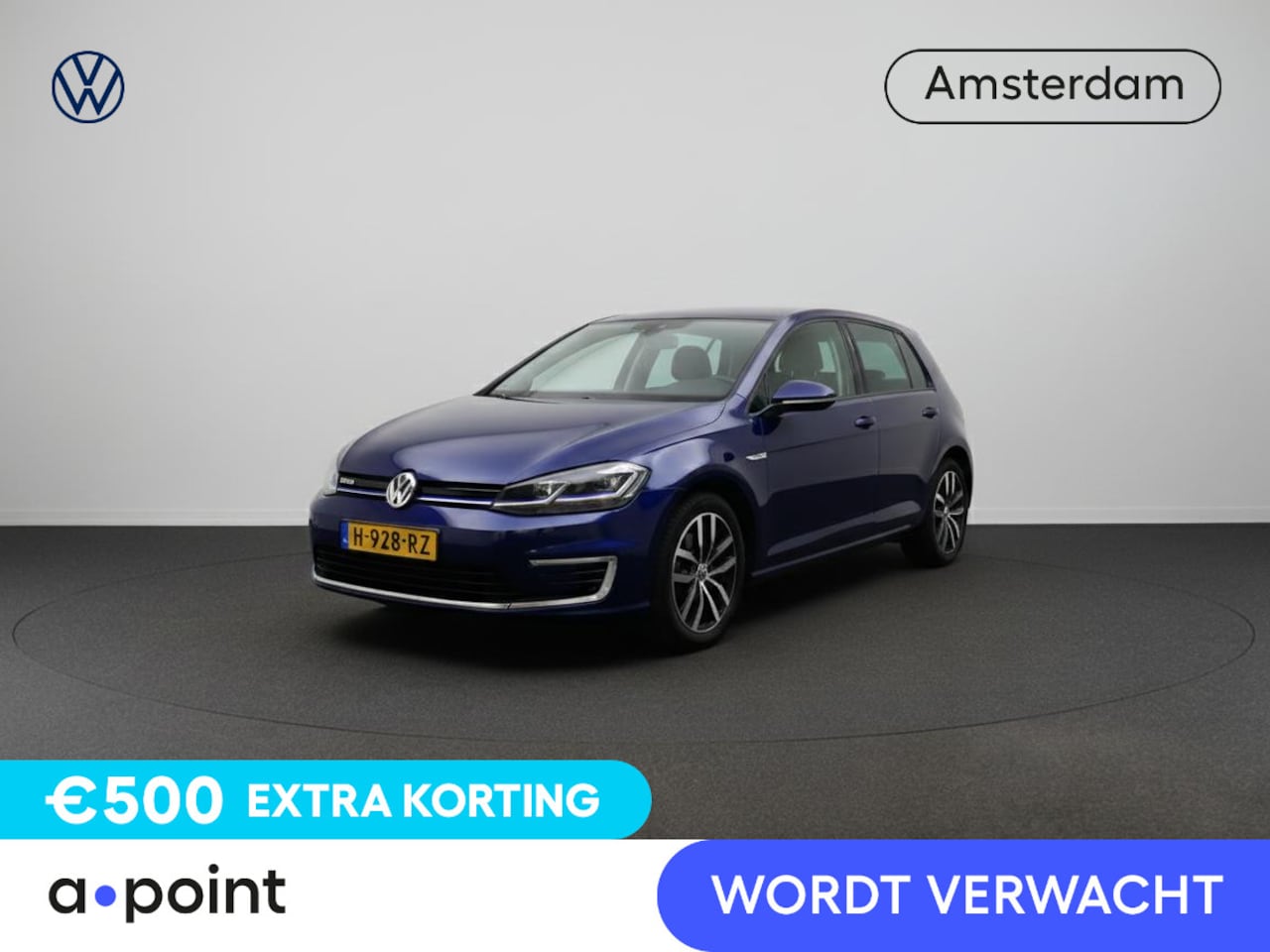 Volkswagen e-Golf - E-DITION 136 pk | Navigatie | Warmtepomp | Parkeersensoren | Autom. airco | Stoelverwarmin - AutoWereld.nl