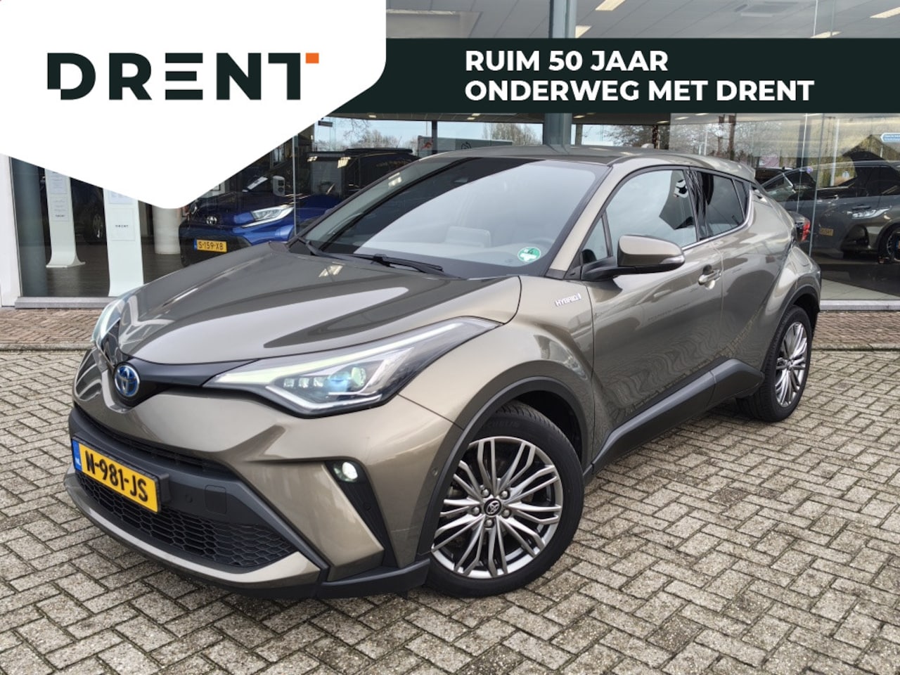 Toyota C-HR - 1.8 Hybrid Executive | Navi | JBL | Sensoren v/a | Android Auto - AutoWereld.nl