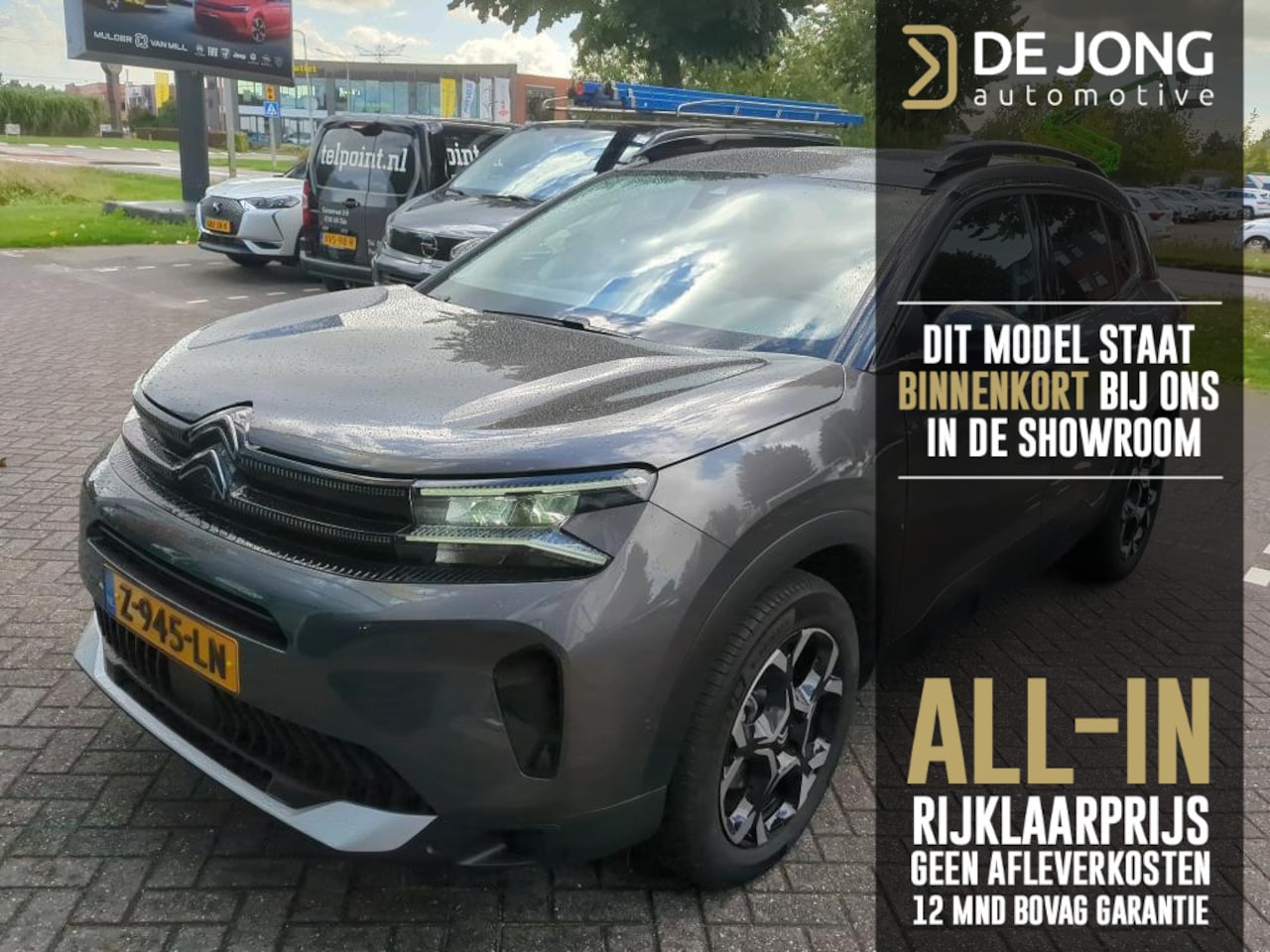 Citroën C5 Aircross - 1.2 Hybrid 136 Plus / ALL-IN RIJKLAARPRIJS /Navi/Camera/Keyless/Elektrische Stoelverstelli - AutoWereld.nl